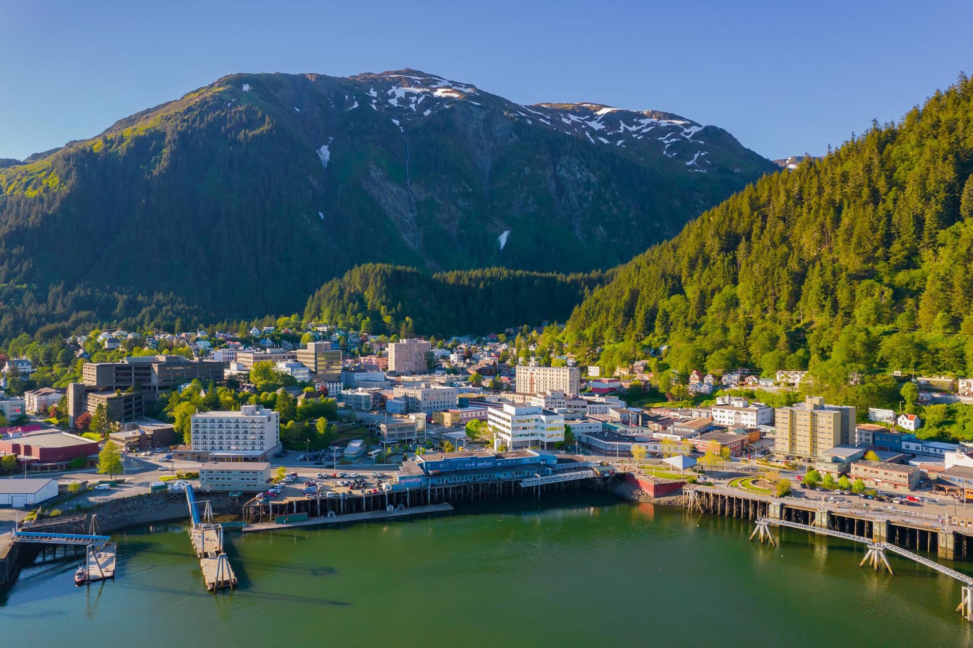 Juneau, AK skyline