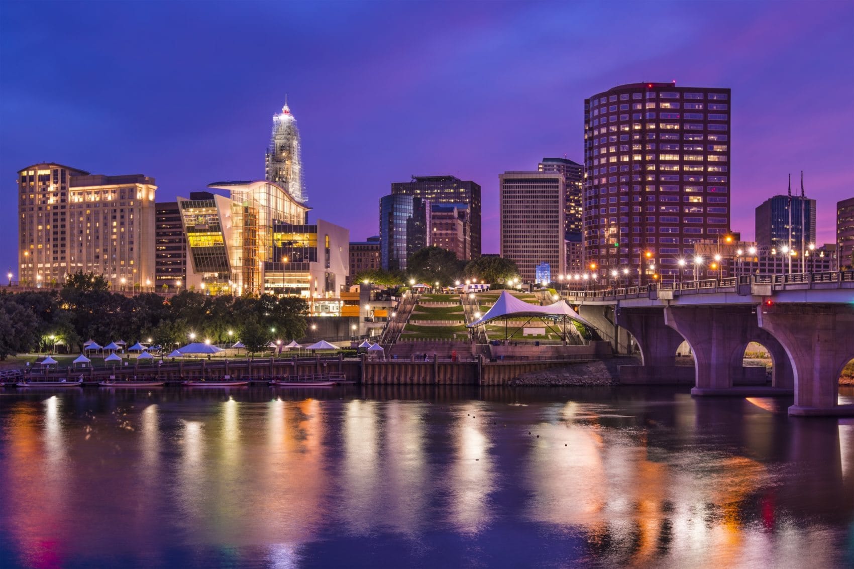Hartford CT skyline