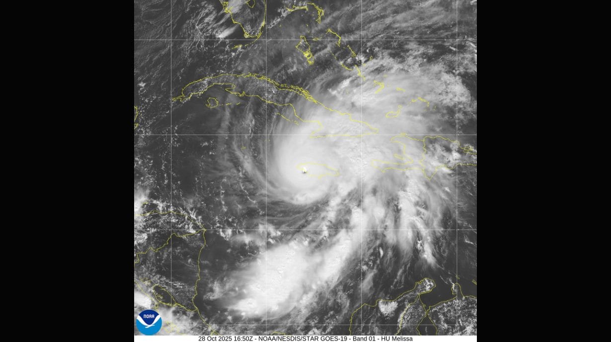 Verizon crews and emergency assets work to restore essential communication lines following Hurricane Melissa.