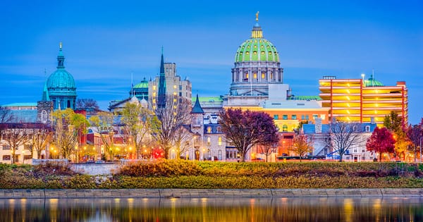 Harrisburg, PA skyline