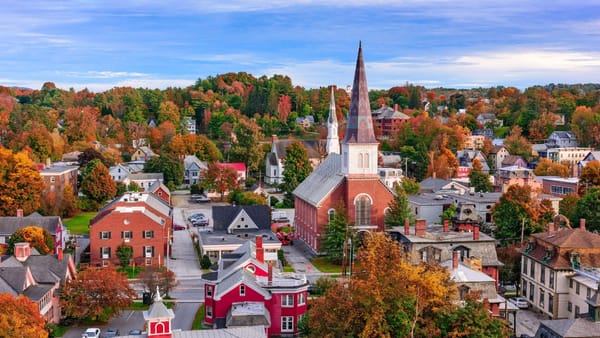Montpelier, Vermont skyline