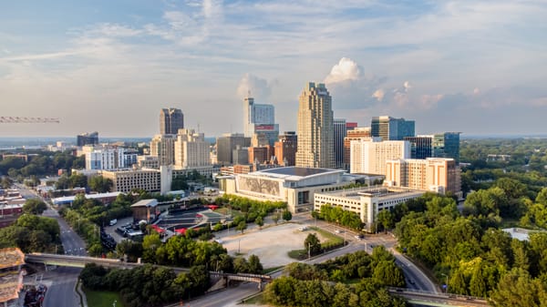 Raleigh NC skyline