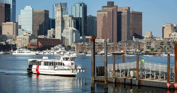 A picture near the water in East Boston, MA. 