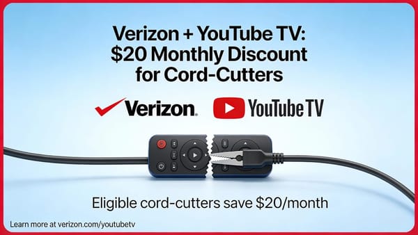 YouTube TV Drops to $62.99 in New Verizon Holiday Deal